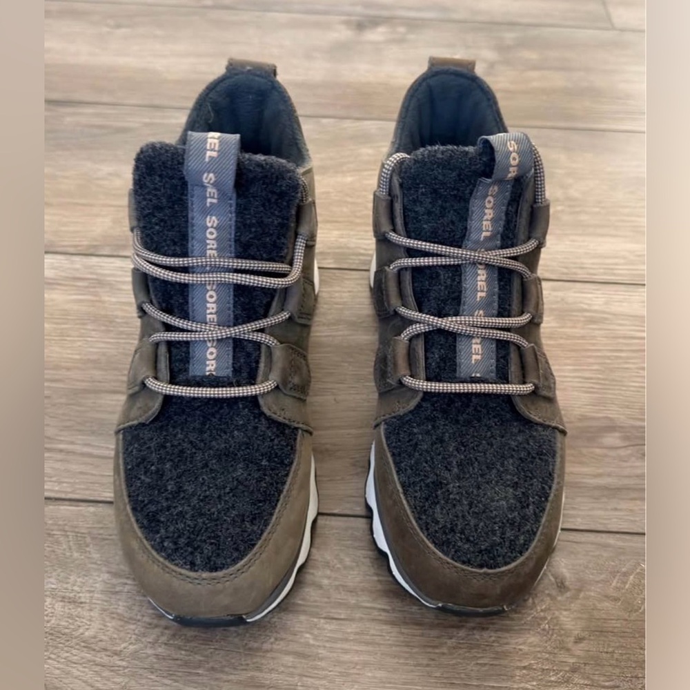 Sorel Kinetic Caribou Waterproof Boots ~ Quarry Sea Salt